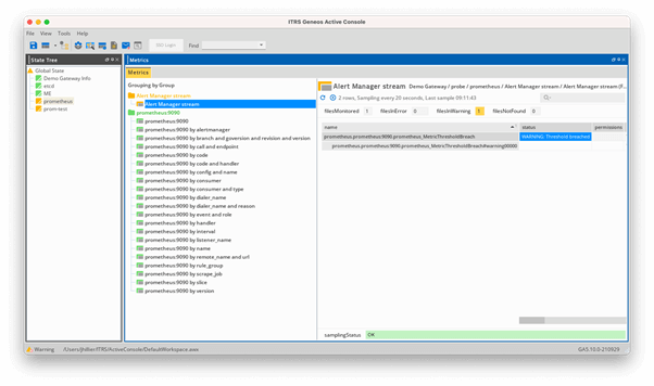 New Prometheus & Alert Manager plugin for Geneos | ITRS Group